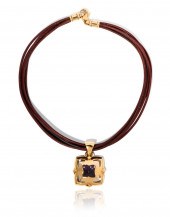 BULGARI 18 KARAT GOLD AMETHYST