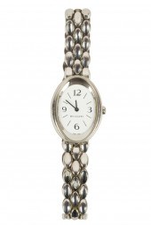BULGARI 18 KARAT WHITE GOLD OV