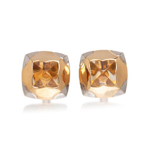 BULGARI, BICOLOR GOLD AND CITRINE