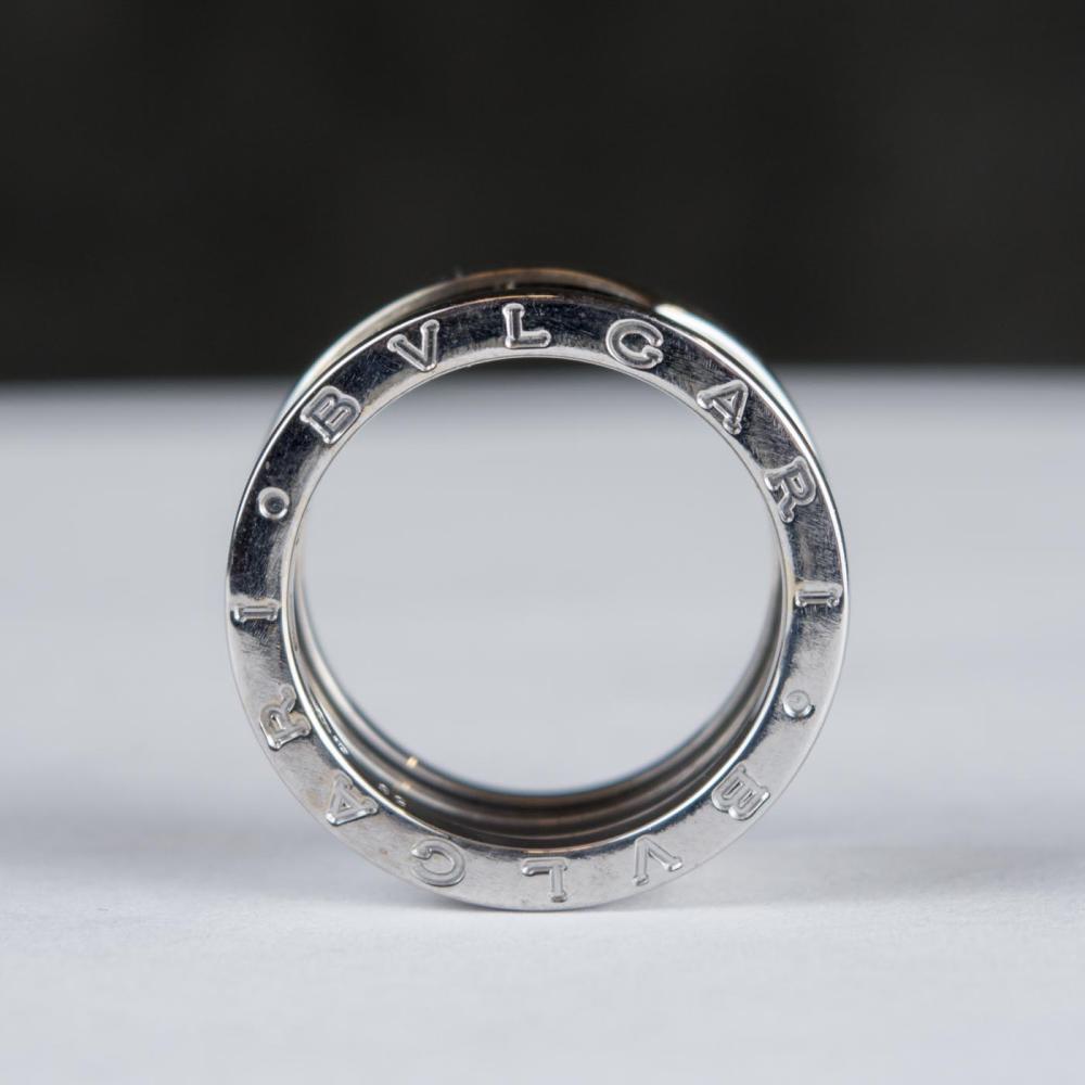 BULGARI EIGHTEEN KARAT WHITE GOLD