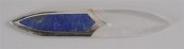 BULGARI SILVER LAPIS LAZULI AN