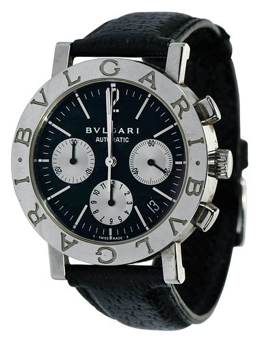 BULGARI STAINLESS STEEL CHRONOGRAPH
