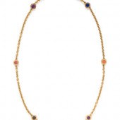 BULGARI, YELLOW GOLD AND MULTI