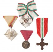 BULGARIA: ROYAL ORDERS AND MED