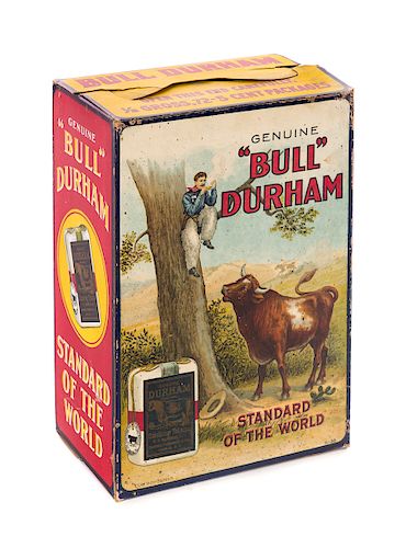 BULL DURHAM 5 CENT TOBACCO BOX