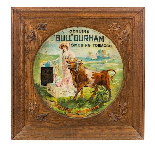 BULL DURHAM SMOKING TOBACCO DISPLAY