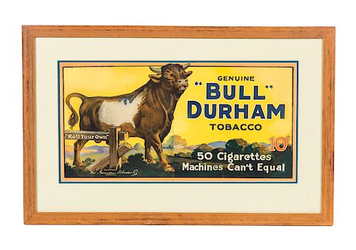 BULL DURHAM TOBACCO 50 CIGARETTES