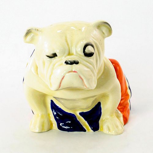 BULLDOG DRAPED IN UNION JACK