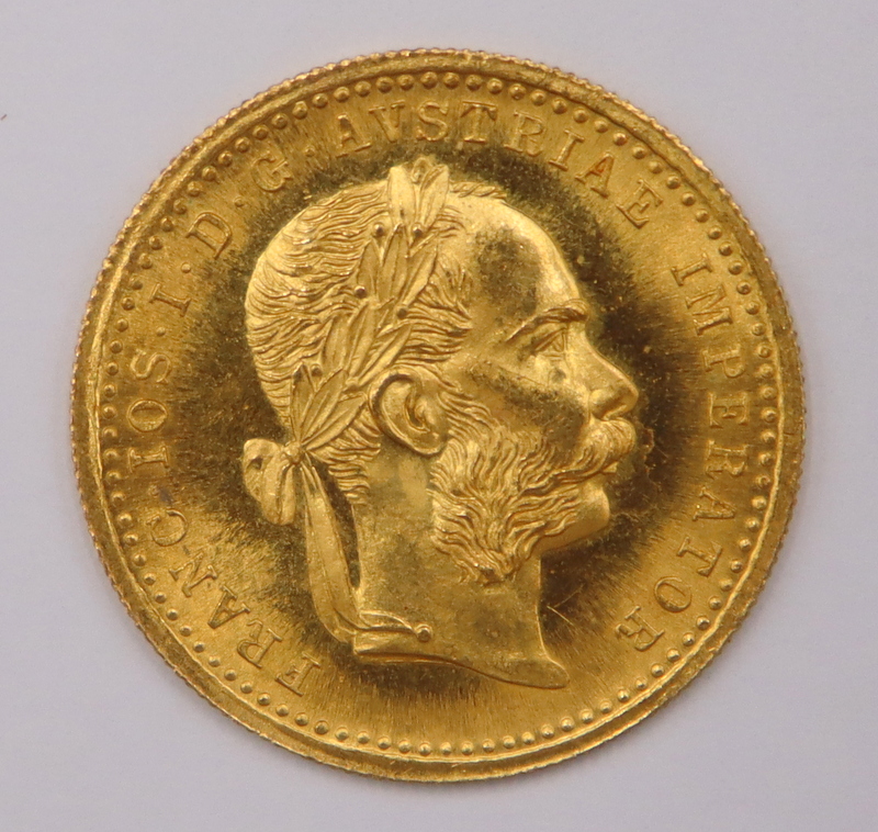 BULLION. 1915 1 DUCAT AUSTRIAN GOLD