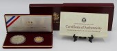 BULLION. (2) COINS 1988 OLYMPI
