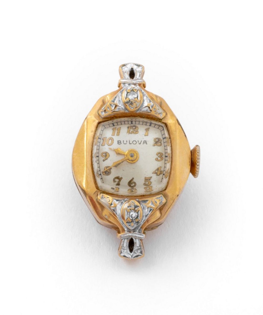 BULOVA 10K TWO-TONE GOLD FILLED