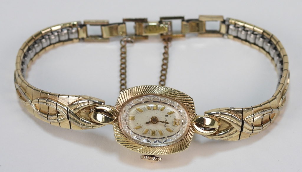 BULOVA 14K GOLD LADY'S WRIST
