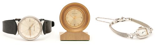 BULOVA ACCUTRON BRONZE DESK