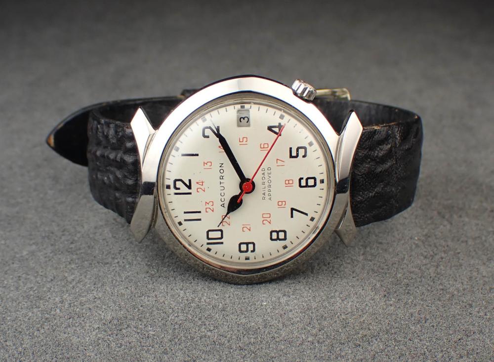 BULOVA ACCUTRON RAIL ROAD