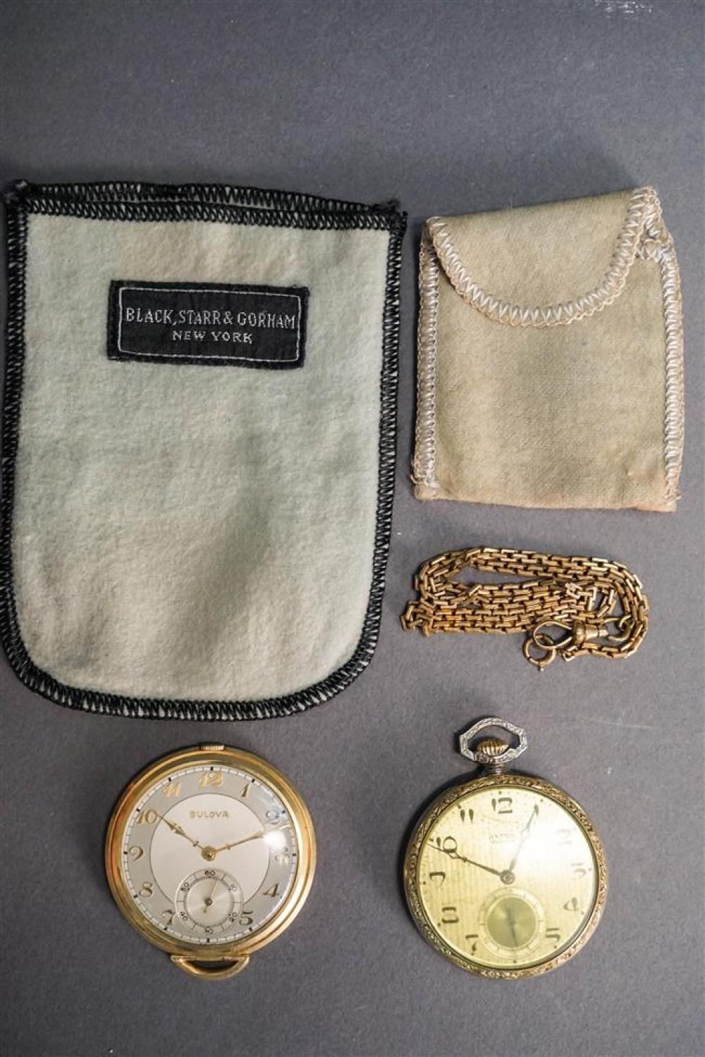 BULOVA GOLD FILLED OPENFACE