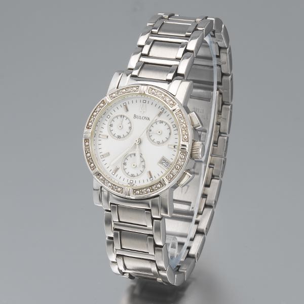 BULOVA LADIES' STAINLESS QUARTZ