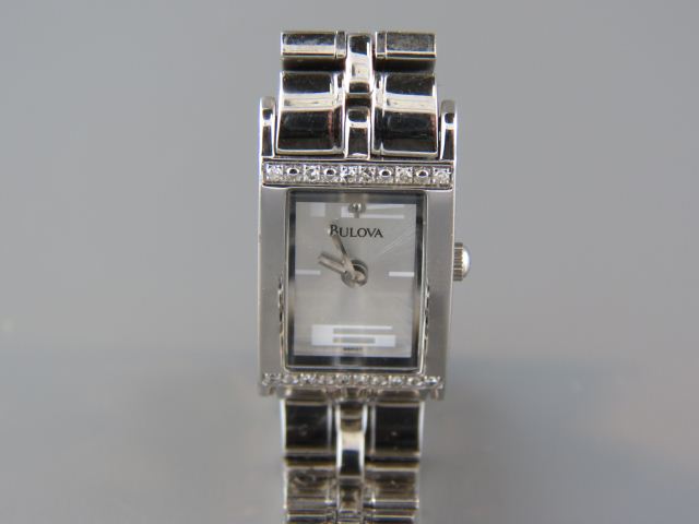 Bulova Ladies Wristwatch diamond on