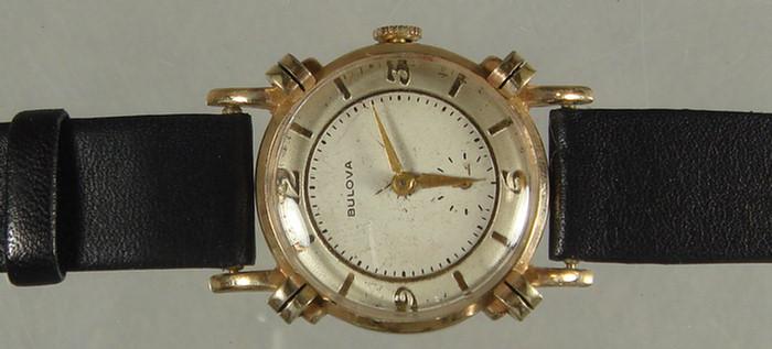 Bulova man's wrist watch,  15j, YGF