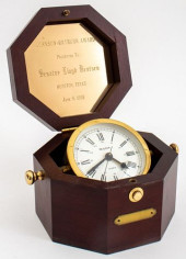 BULOVA MARINE CLOCK, 1991 JOHN