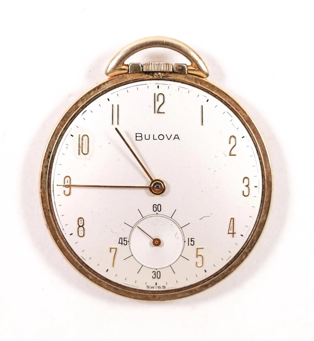 BULOVA WATCH CO 10K ROLLED GOLD