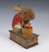 BUNNY EATING THE REVOLVING CAR