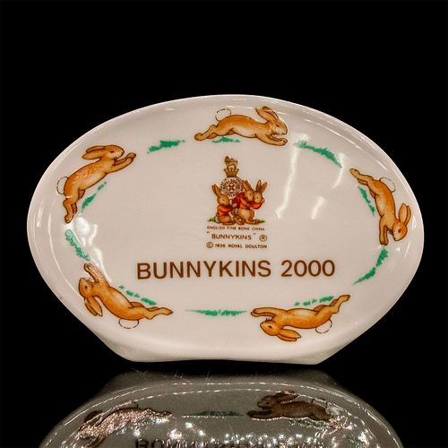BUNNYKINS 2000 PLAQUE - ROYAL