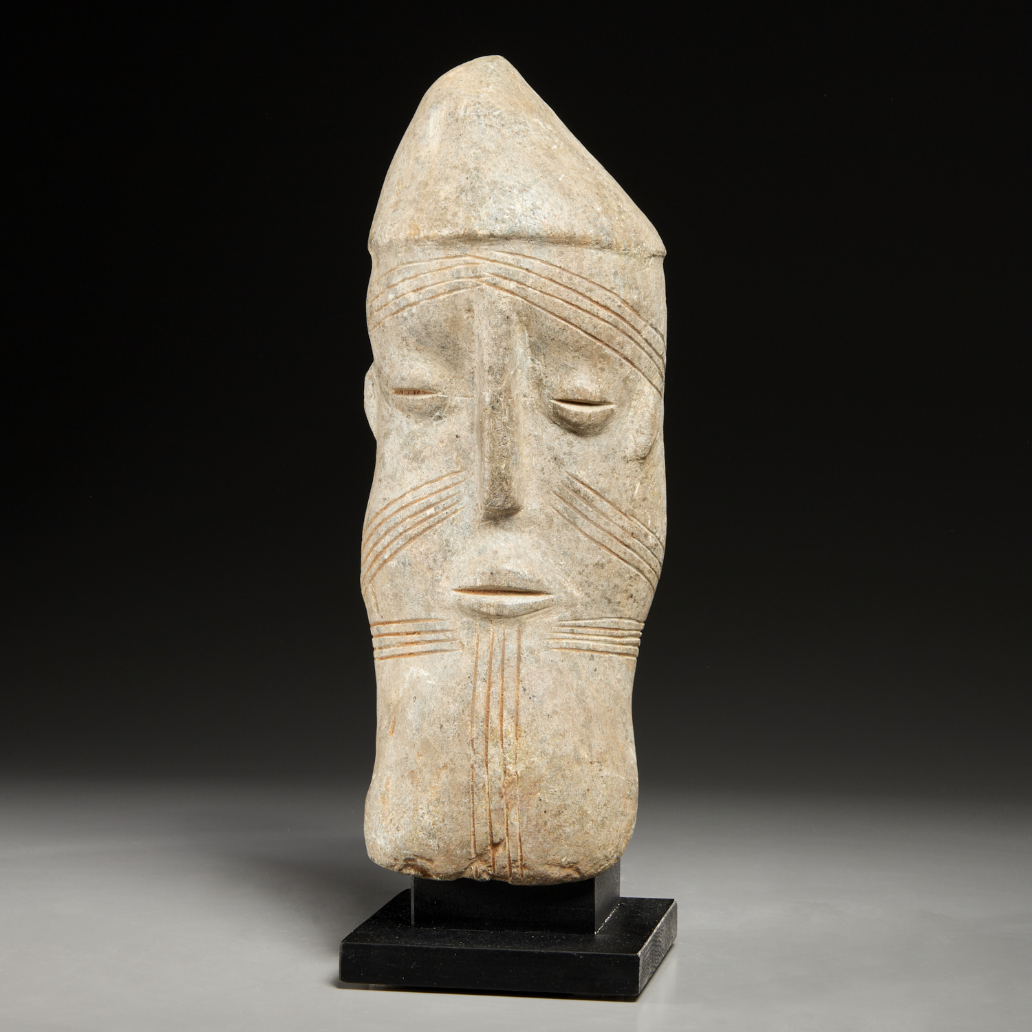 BURA PEOPLES, LARGE STONE HEAD