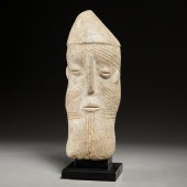 BURA PEOPLES, LARGE STONE HEAD