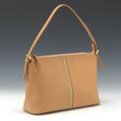 BURBERRY LEATHER SHOULDER BAG
