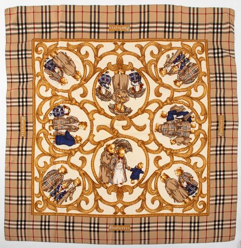 BURBERRY TEDDY BEAR &AMP; DOLL SILK
