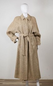BURBERRYS WOOL LONG COATBurber