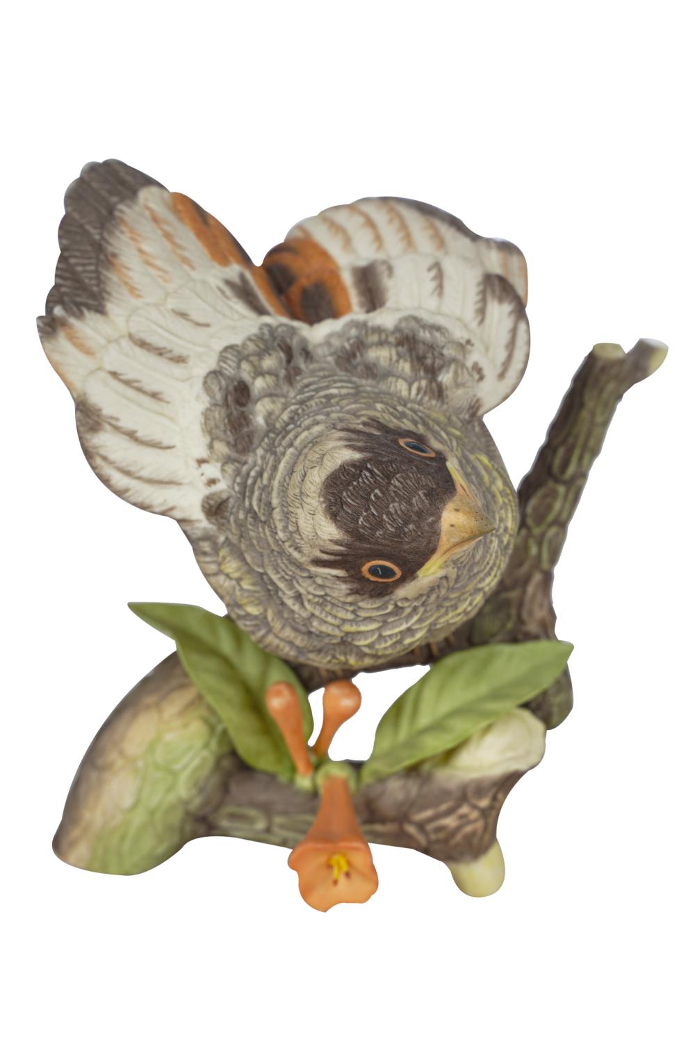 BURGUES PORCELAIN BIRDstamped to