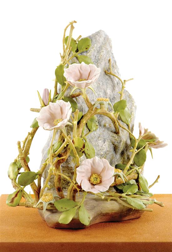 Burgues porcelain desert rose