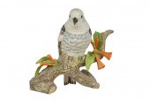 BURGUES PORCELAIN SNOW BUNTING