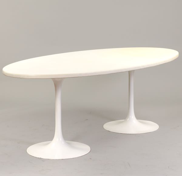 BURKE DOUBLE TULIP DINING TABLE