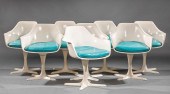 BURKE "TULIP" DINING TABLE/ 8