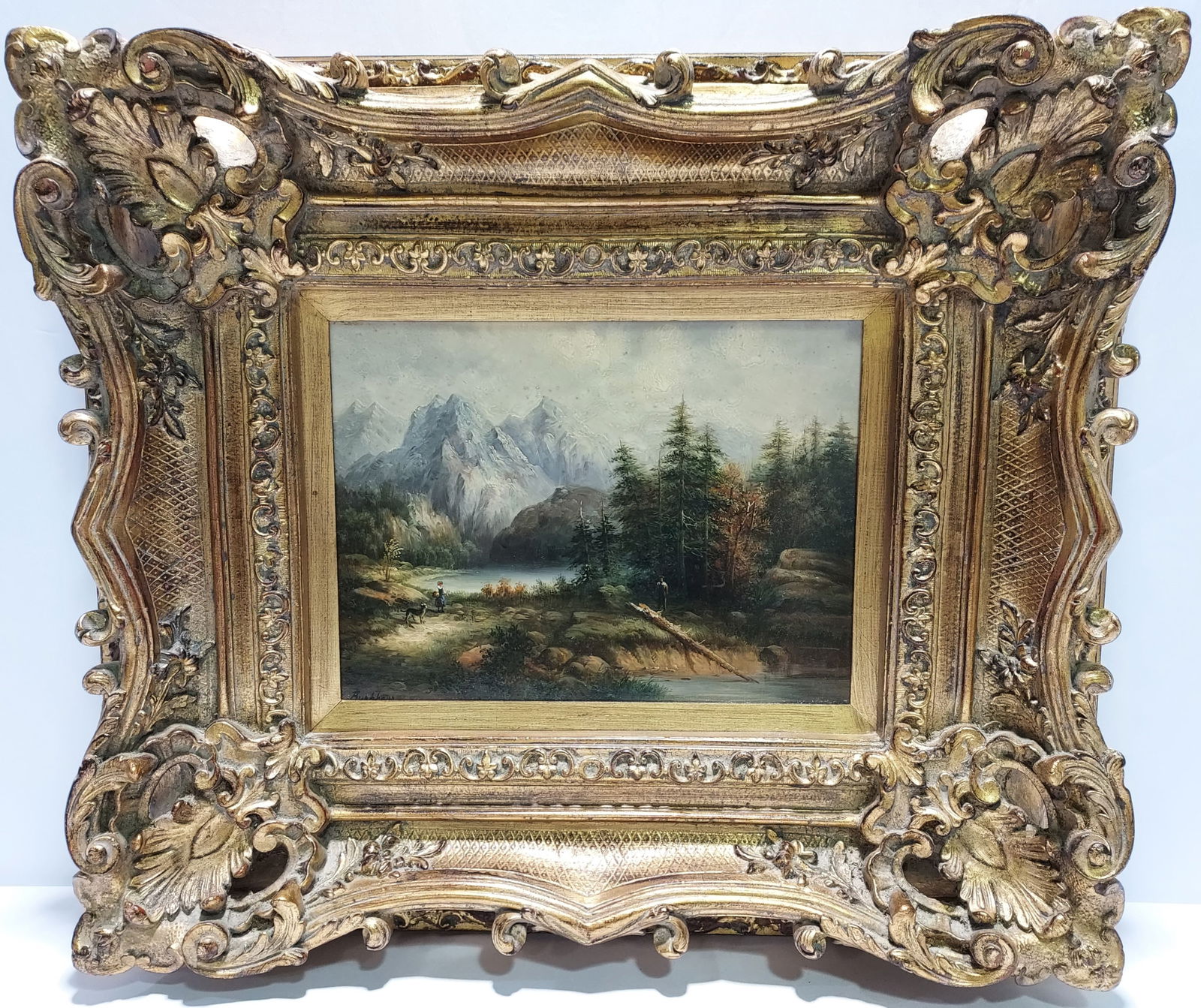 BURKHAUS MOUNTAINOUS LANDSCAPE