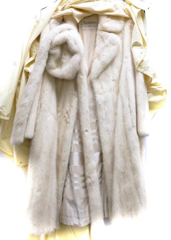 BURKHOLDER WHITE MINK FUR