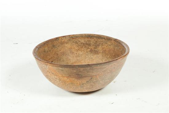 BURL BOWL.  American  19th century