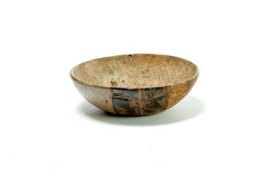 BURL BOWL.  American  19th century