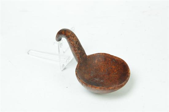 BURL BUTTER PADDLE.  American  19th