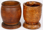 BURL MORTAR, 19TH C., ETC.<br>