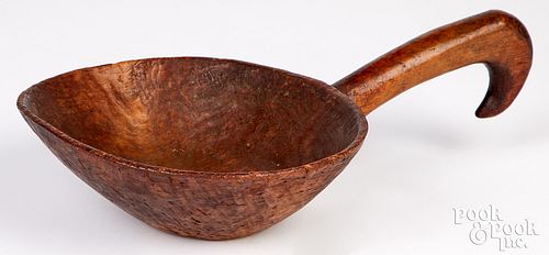 BURL SCOOP, CA. 1800Burl scoop, ca.