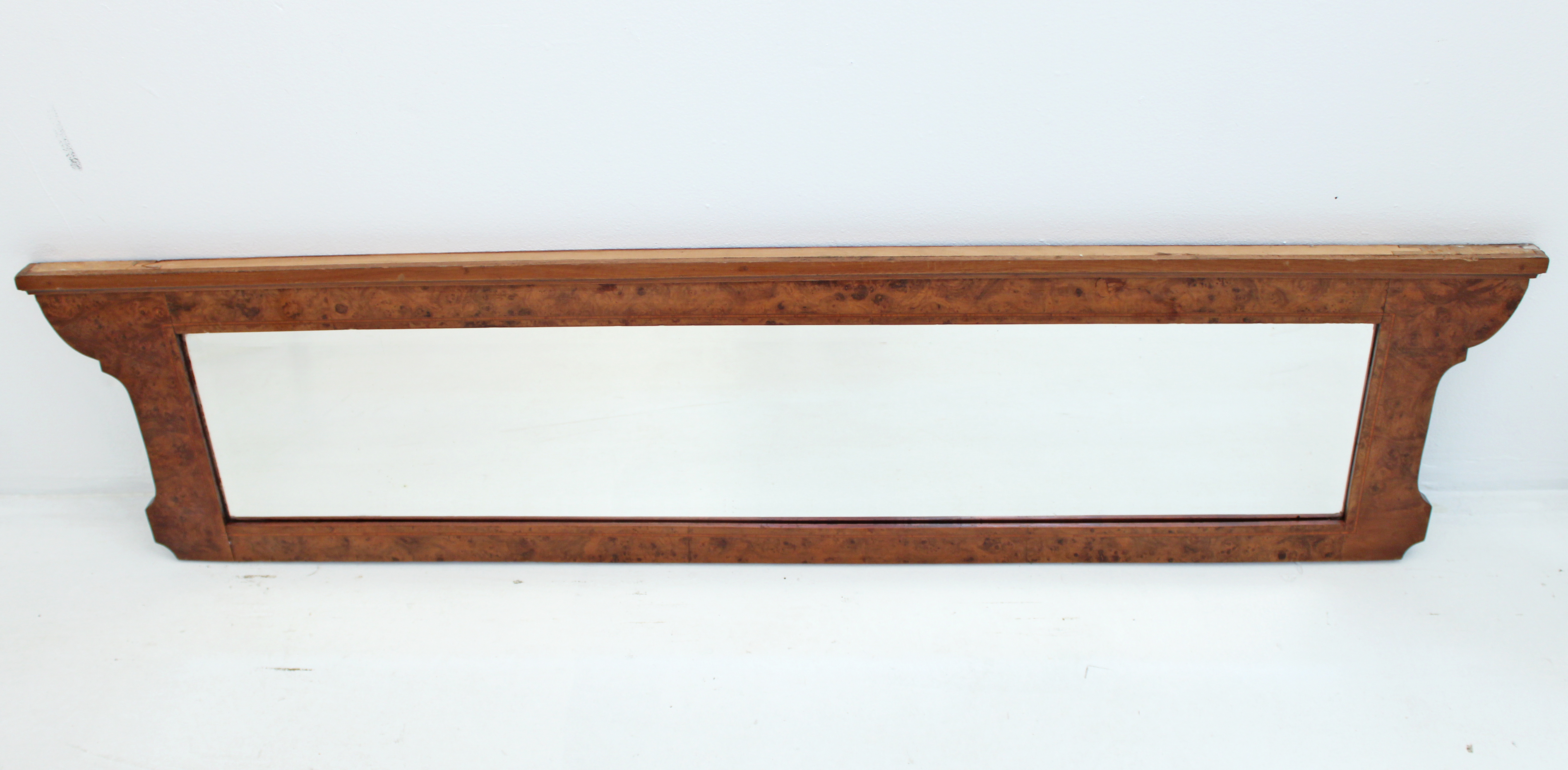 BURL WALNUT ART DECO LANDSCAPE