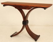 BURL WALNUT "X" FORM ENTRY PIE
