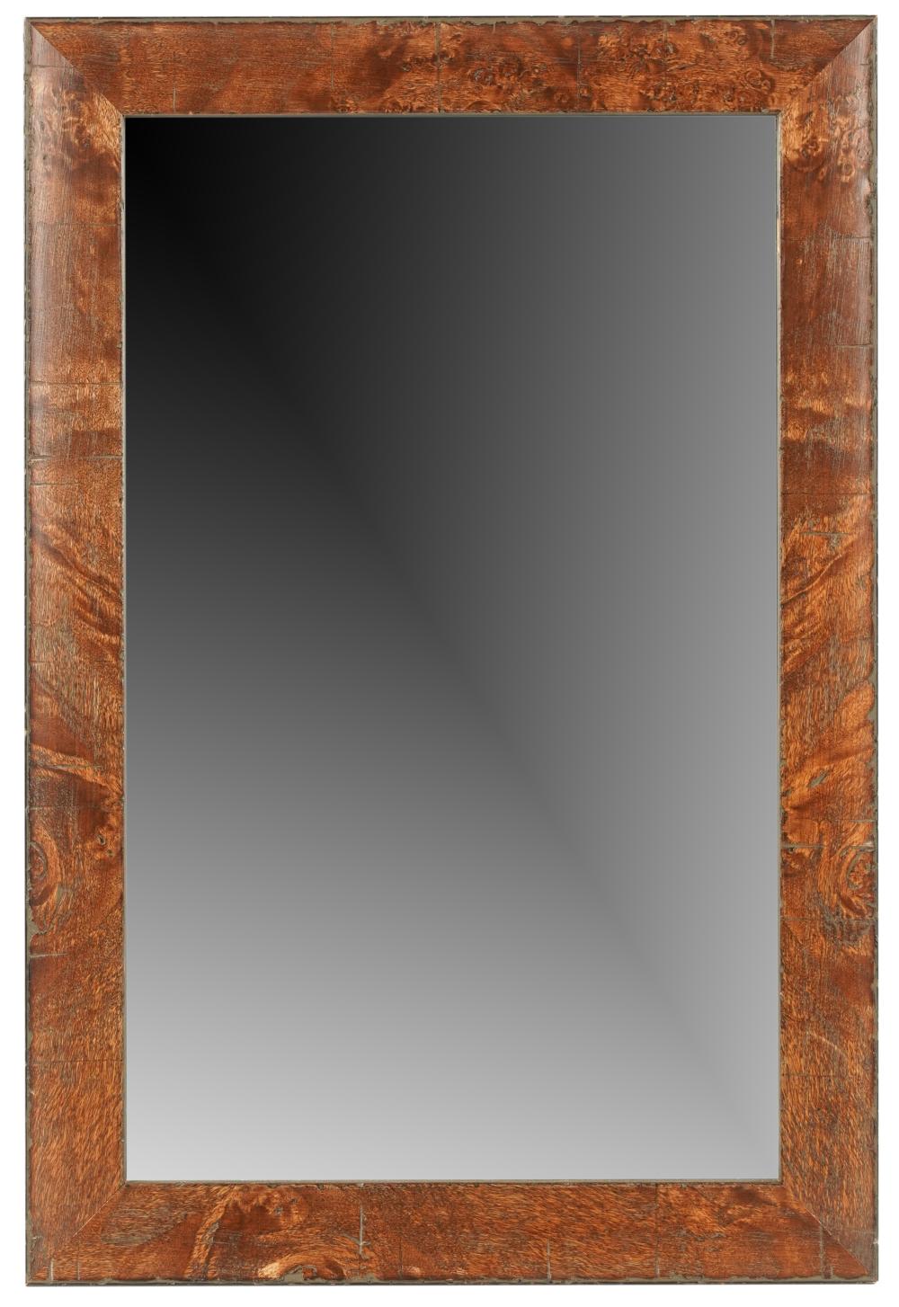 BURL WOOD WALL MIRRORBurl Wood Wall