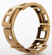 BURLE MARX 18K YELLOW GOLD HIN