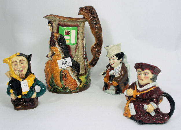 Burleigh Ware Embossed Jug