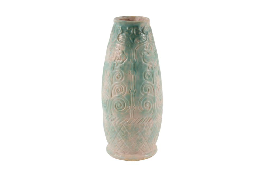 BURLEY WINTER 11” VASE, 11” T X 4