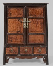 Burlwood and Rosewood Tabletop